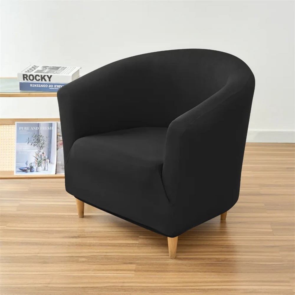 AIGIA Club Chair Slipcover Tub Chair Cover Water-repellent Stretch Armchair Covers Sofa Cover Furniture Protector for Living Room