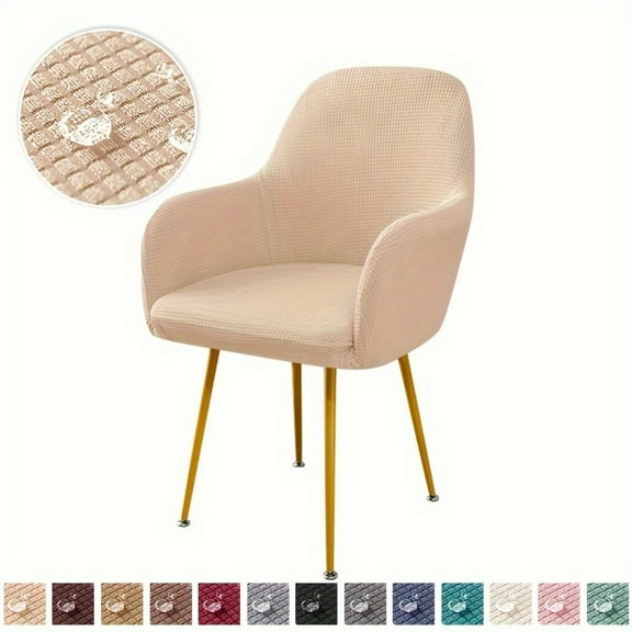 AIGIA Dining Room Chair Covers Accent Chair Cover Back Chair Slipcovers Accent Armchair Covers for Living Room