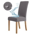 thumbnail image 1 of AIGIA Jacquard Chair Covers for Dining Room 1 Pack Stretch Dining Chair Cover Kitchen Parsons Chair Slipcovers for Home or Party, 1 of 9