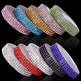 thumbnail image 1 of AIGIA Self Adhesive Rhinestone Strips Diamond Bling Crystal Ribbon Sticker Wrap for DIY Car Phone Clothing Shoes Hats Accessories, 1 of 9