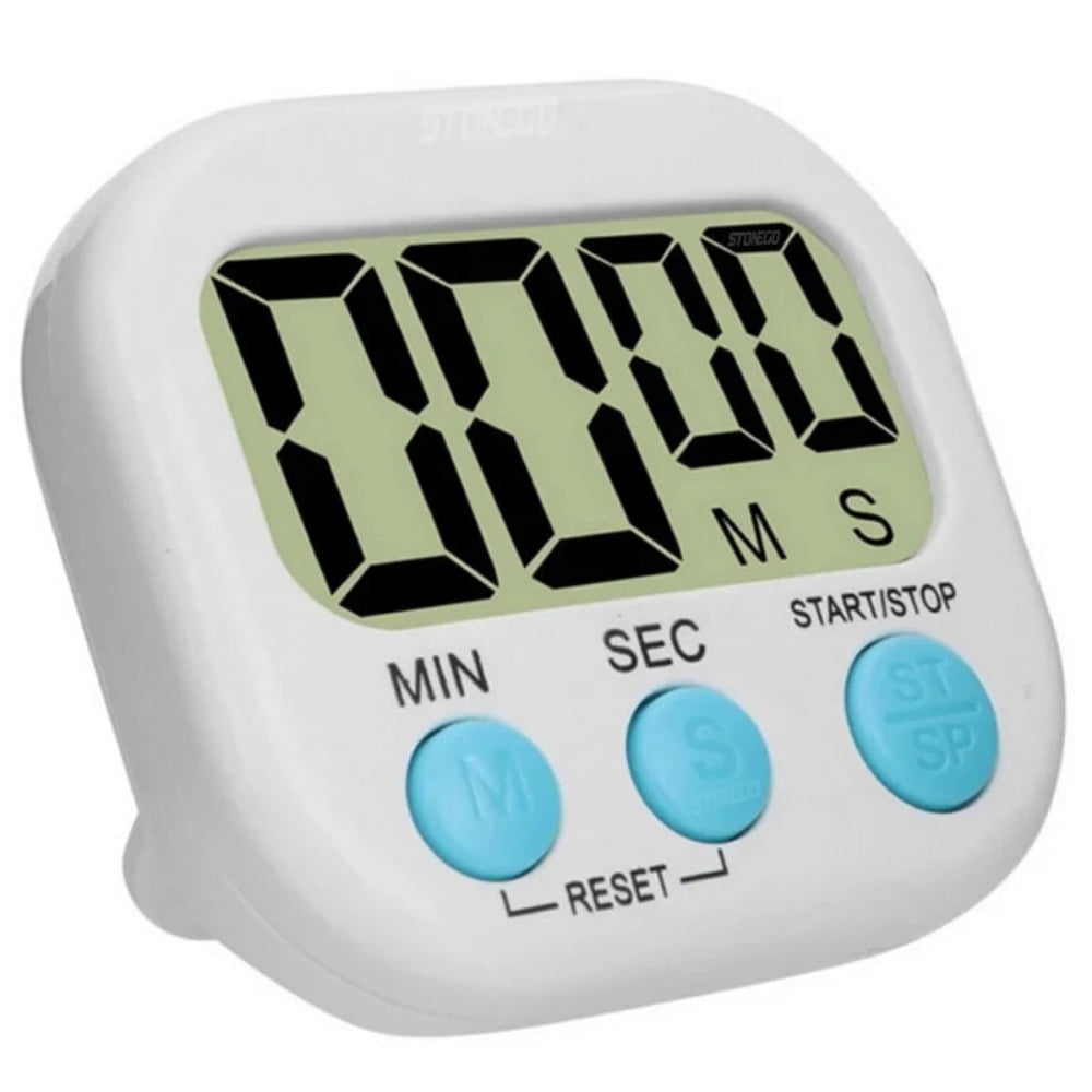 AIGIA Small Digital Kitchen Timer Magnetic Back and ON/Off Switch ...