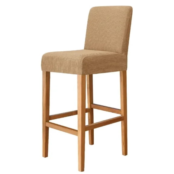AIGIA Stretch Bar Stool Cover Counter Stool Pub Chair Slipcover for Dining Room Cafe Barstool Slipcover with Elastic Bottom