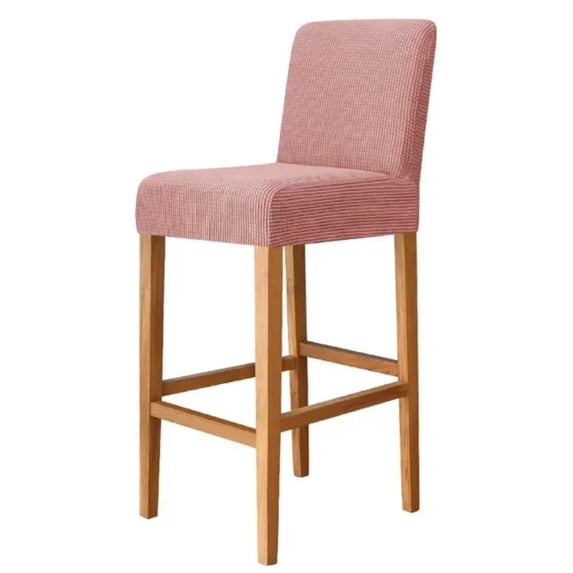 AIGIA Stretch Bar Stool Cover Counter Stool Pub Chair Slipcover for Dining Room Cafe Barstool Slipcover with Elastic Bottom