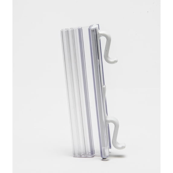AIGNER Warehouse Aisle Pallet Rack Sign Kit - 5-1/2x8-1/2" - White