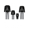 thumbnail image 1 of AIGUR Matching Family Christmas PJs, Plaid Letter Print Soft Holiday Pajamas for Whole Family, 1 of 7