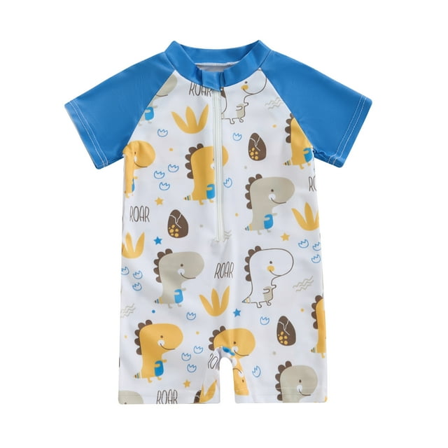 AIGUR One Piece Baby Boy Swimsuit Summer Beach Rash Guard Swimwear 3