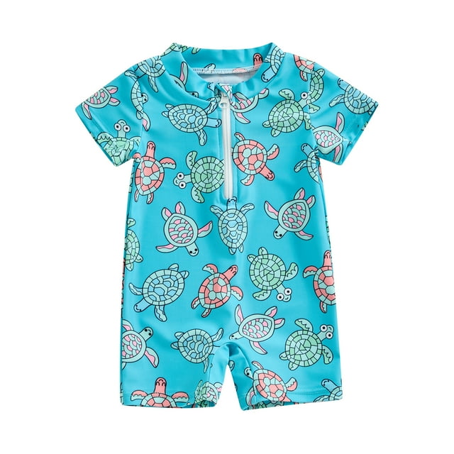 AIGUR One Piece Baby Boy Swimsuit Summer Beach Rash Guard Swimwear 3