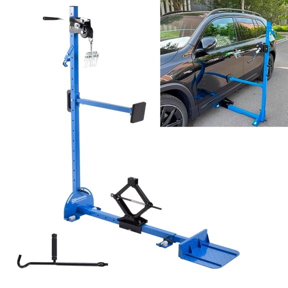 AIHOME Car Dent Repair Puller Metal Automotive Dent Repair Tool Adjustable Car Frame Puller for Auto RV SUV Truck Wheelarches Wheel Eyebrow Bodywork