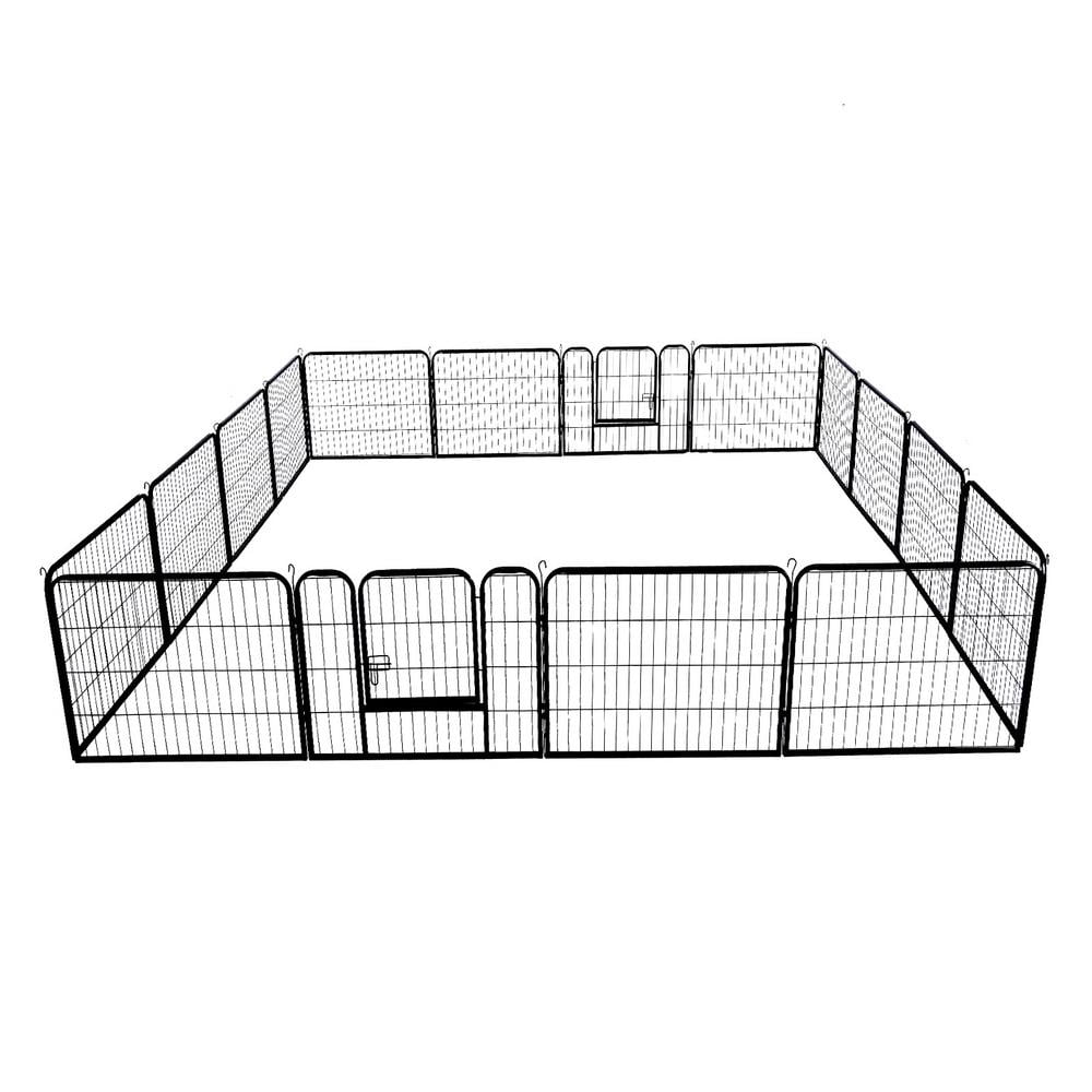 Foldable Dog Playpen Panels photo