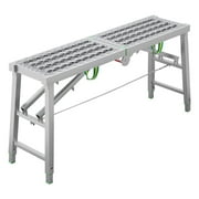 AIHOME Foldable Scaffolding Lift Foldable Scaffolding Lift Shelf With Carton Adjustable Height Ladder For Drywall Painting masterly