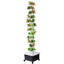AIHOME Hydroponic Vegetable Tower 12-layer Hydroponic Tower For Strawberries Apartment Planting Tower System For Healthy Growth Standard Specifications masterly