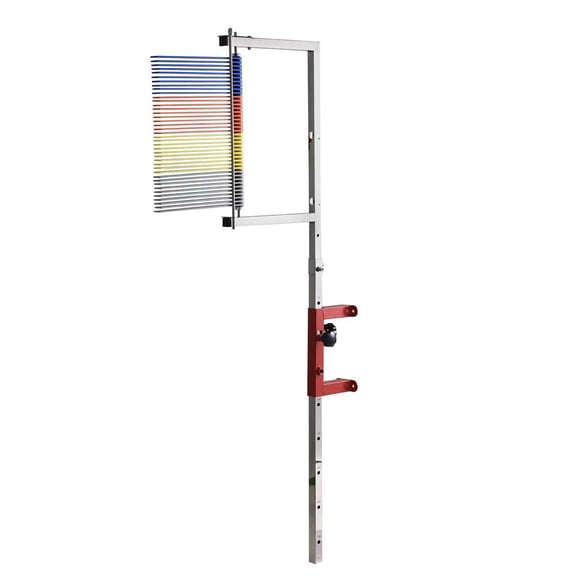 AIHOME Jump Measurement Tester High Jump Trainers 4.5-5.2Ft Adjustable Height Wall Mounted Vertical Challenger Volleyball Training Aid for Kids Adults