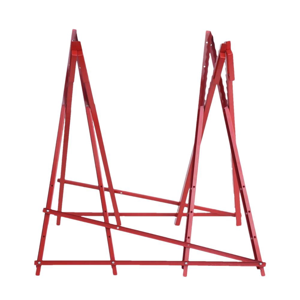 AIHOME Log Cutting Stand Foldable Log Sawbuck for Firewood Adjustable ...