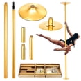 thumbnail image 1 of AIHOME Portable Dance Pole Removable 45mm Fitness Pole Rotating and Static Modes Professional Daning Equipment for Club Pub Studios Home, 1 of 9