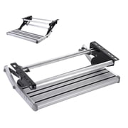 AIHOME RV Entry Steps Aluminum Travel Trailer Steps 330 Lbs Load Folding Mobile Home Stairs for Caravans Motorhomes Travel Trailers