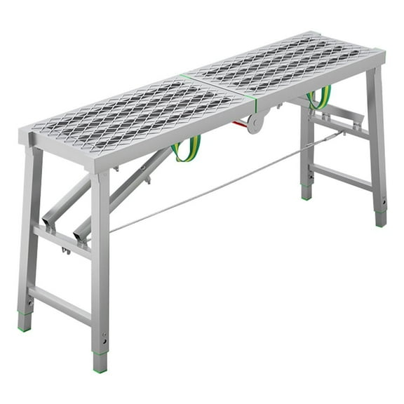 AIHOME Scaffolding Adjustable Height Thicken Folding Step Ladder With Carton Adjustable Height Ladder For Drywall Painting economical