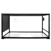 AIICIOO Detachable Reptiles Terrarium Glass Material Suit for Cistoclemmys Galbinifrons Lizard 36"*18"*18"