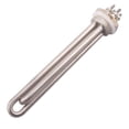 thumbnail image 1 of AIICIOO Heating Element Tube Brewing Heater Stainless Steel with Silicone Ring 1 inch 12V 600W 2U NPT Thread Electric Immersion DC Heater, 1 of 6