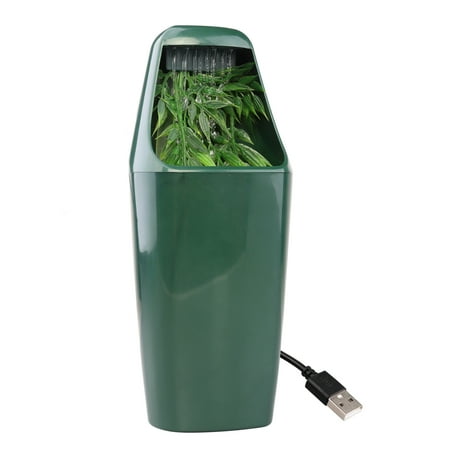 AIICIOO Reptile Drinking Fountain Water Dripper Terrarium & Tank Accessories with Activated Carbon Filtration & Simulation Plants for Amphibians Insects Lizard Turtle Snake Spider Frog Gecko