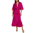 thumbnail image 1 of AIIFOS womens  Isabelle Silk Maxi Dress, s, 1 of 3