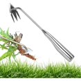 thumbnail image 1 of AIIONP Weed Puller Tool, 2025 New Manganese Garden Weeder Tool, Hand Weeding Tools, Portable Weeding Rake Weed Removal Tool for Lawn Garden Yard Farm (B-12.4in), 1 of 8