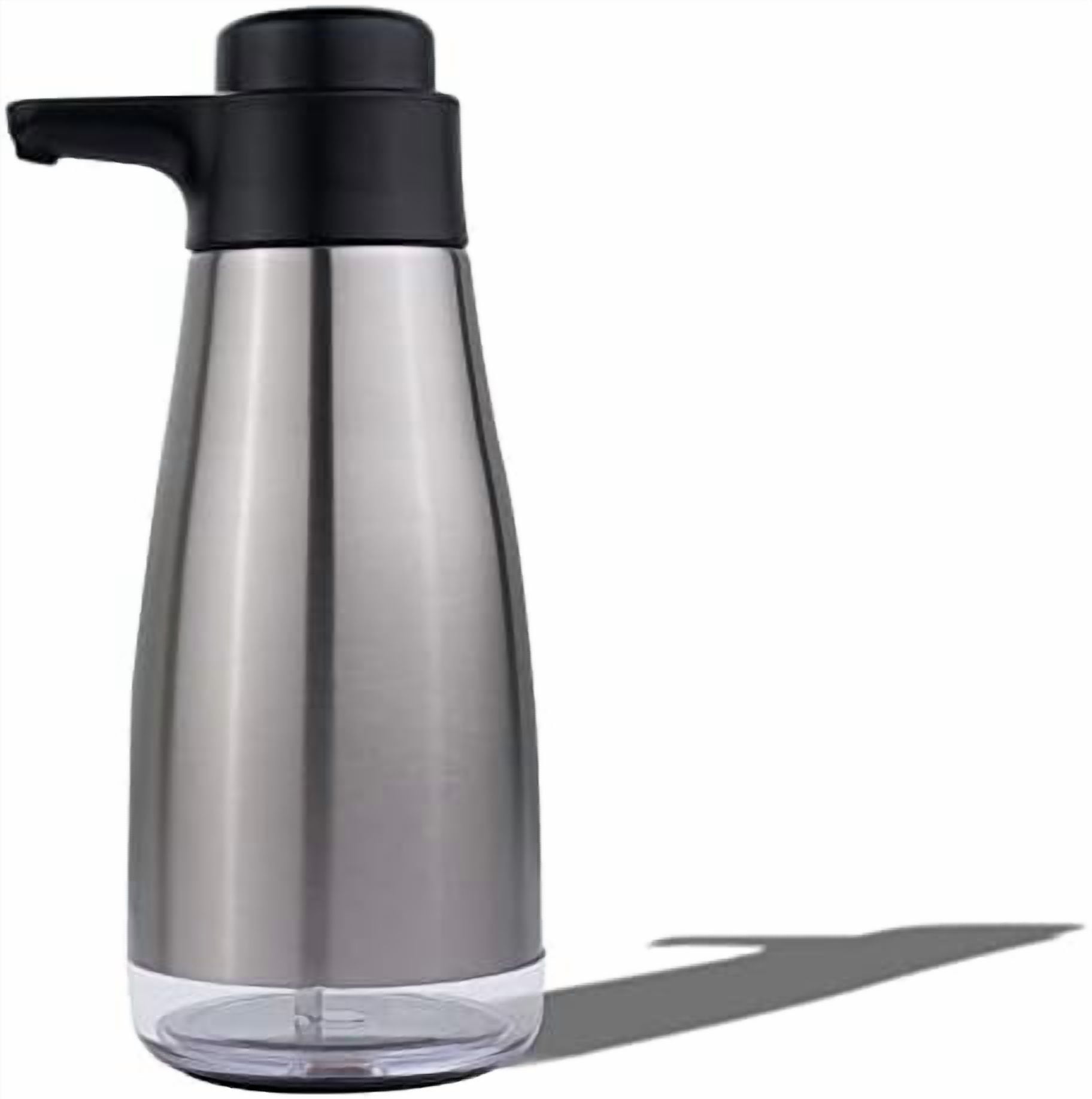 15fl.oz Stainless Steel Liquid Soap Dispenser for Dish and Hand Soap