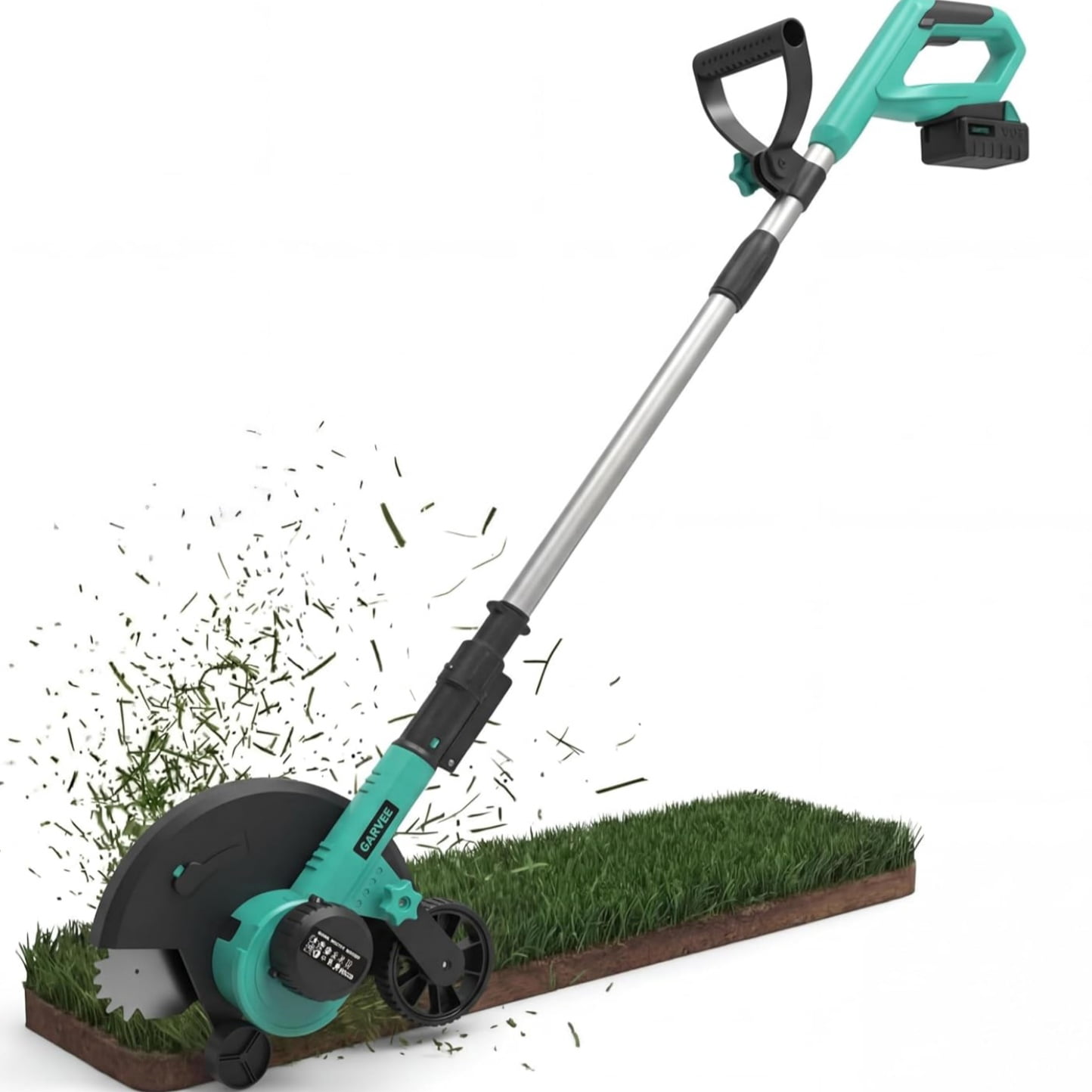 AIKKYS Cordless Lawn Edger with 9