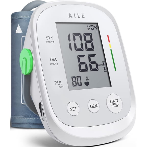 AILE Blood Pressure Monitor, Blood Pressure Machine Upper Arm Large