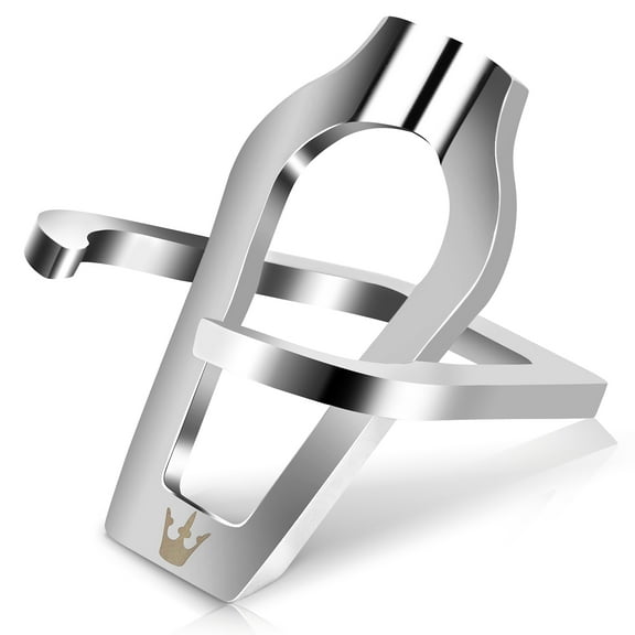 AILE Tobacco Pipe Stand Holder - Stainless Steel Portable Foldable - For Single Pipe