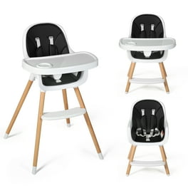 Free Shipping Dream on Me Nibble Wooden Highchair Compact High Chair Light Weight Portable Removable Seat Cover I Adjustable Tray I Baby and Toddler Walmart