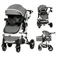 AILEEKISS 3 in 1 Baby Stroller Reversible Newborn Stroller & Unisex Infant Carriage