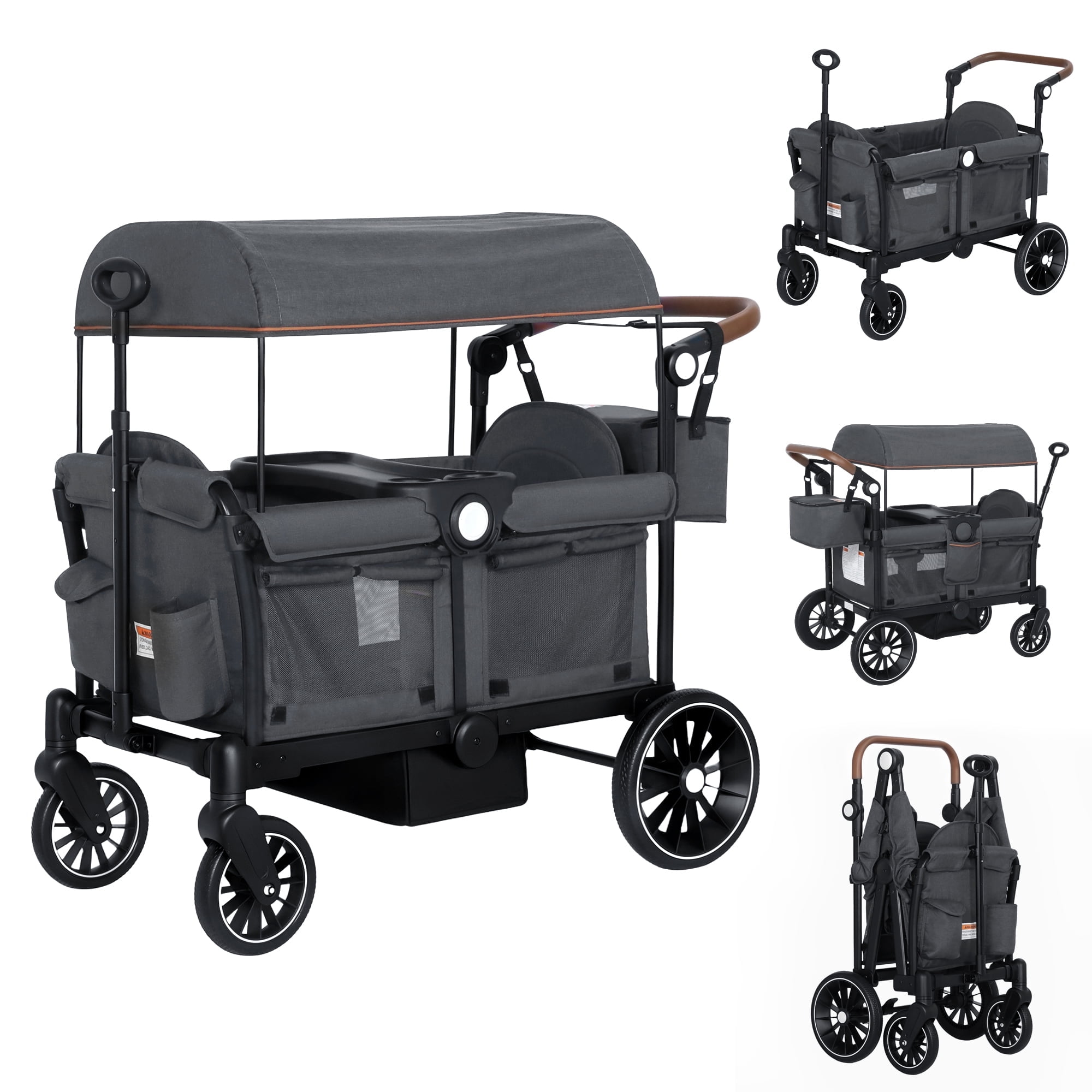 AILEEKISS Weagon Stroller Baby Grey