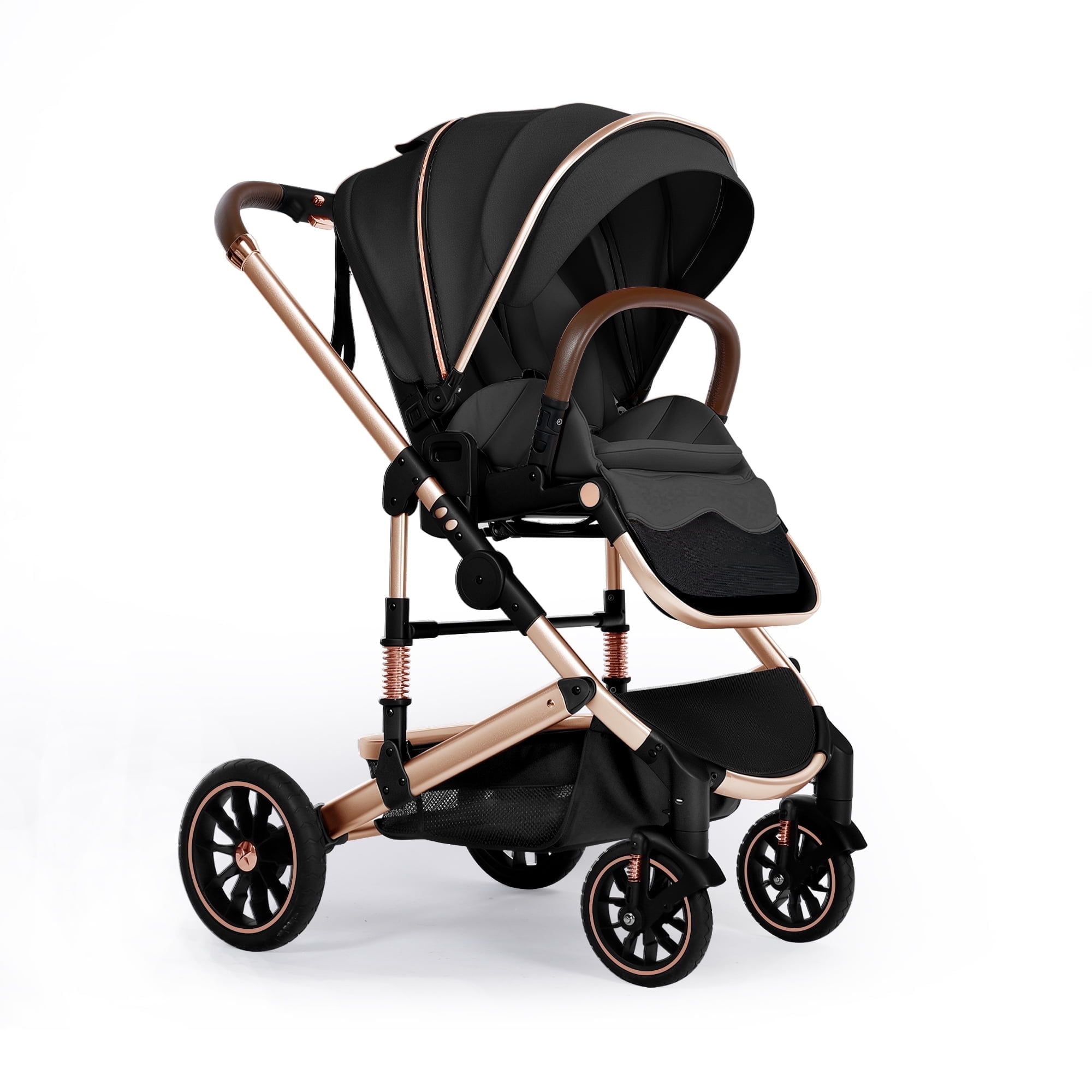 AILEEKISS 3 in 1 Unisex Baby Stroller Travel Seat, Convertible Newborn ...