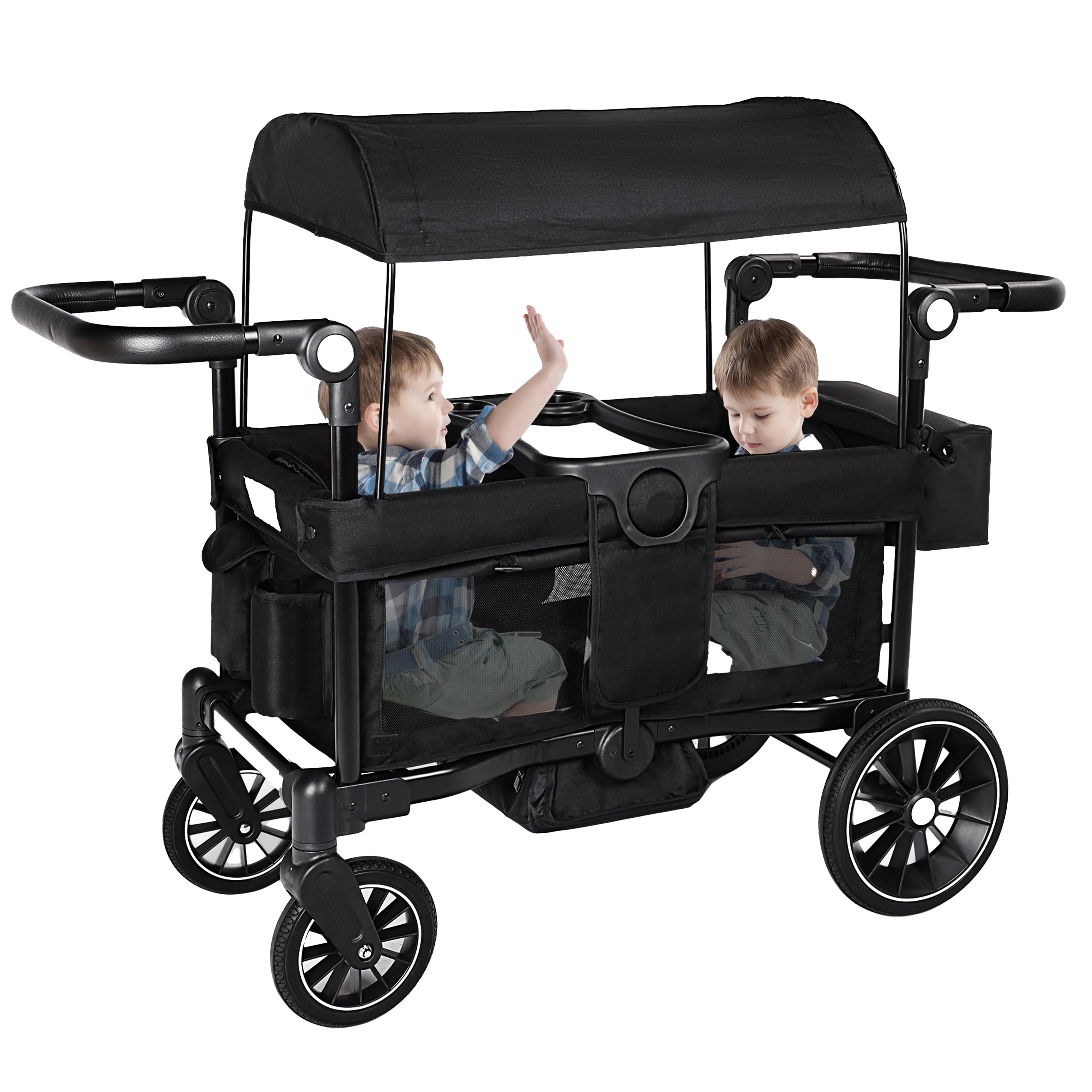 AILEEKISS Wagon Stroller for 2 Toddler 6 Months+, 