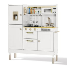 Critter Sitters Wooden Play Kitchen - Durable Fir Wood