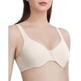 thumbnail image 1 of AILIVIN Wire Bras for women Full figure minimizer Smoothing bra seamless cups non padded T Shirt underwire support comfortable full coverage womens bras Beige 40DDD 40 DDD, 1 of 8
