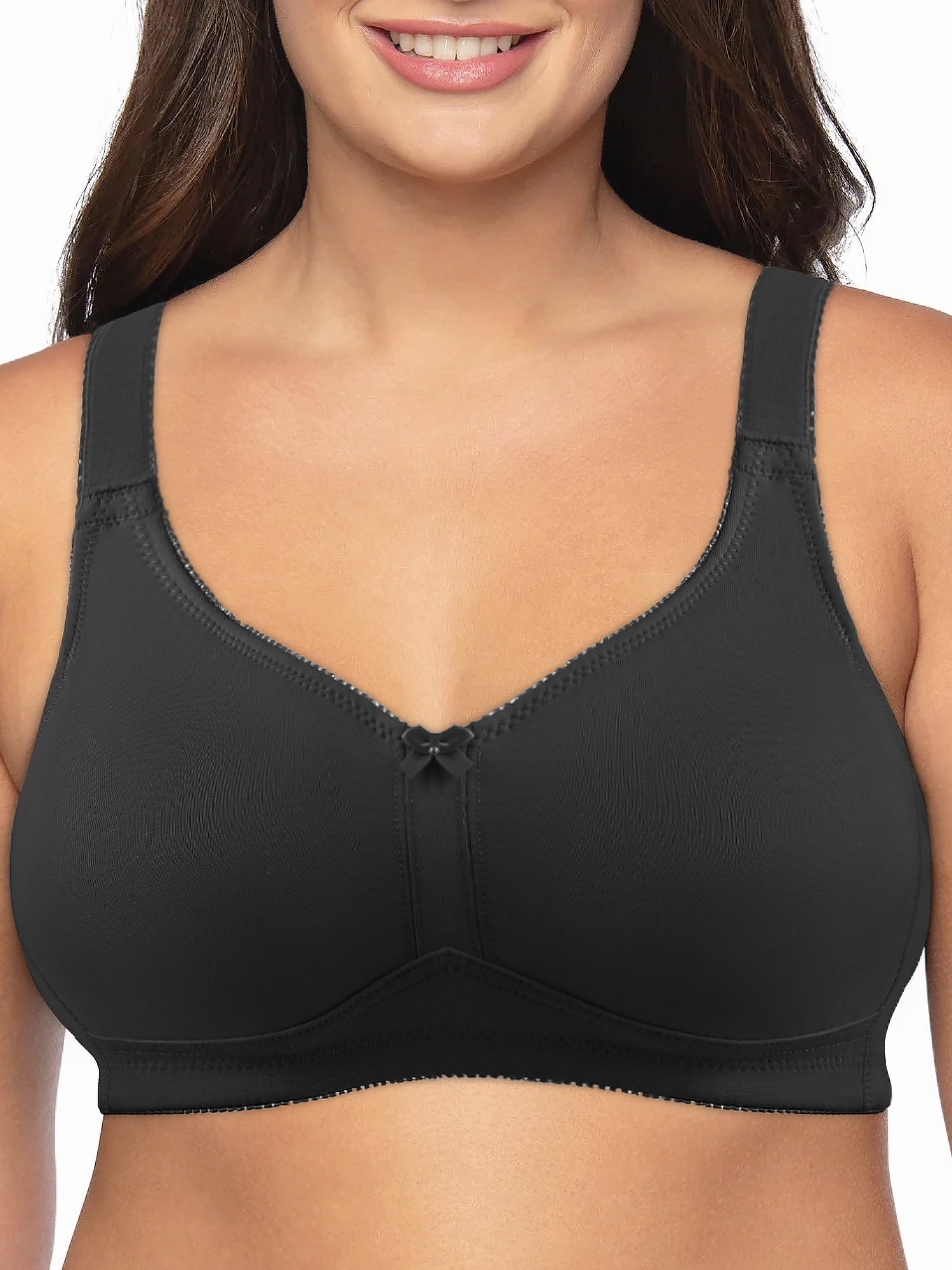 AILIVIN Wireless Bras For Women Comfort Surgery Bra With Adjustable Straps  Great Support Comfort Women Bras No Wire Bras Lift Up Bras Full Coverage  Soft Compression Bra Black 36B 