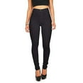 thumbnail image 1 of AILIYIL Women'S High Waist Pocket Classic High Waist Denim Skinny Jeans (Black,XL), 1 of 5
