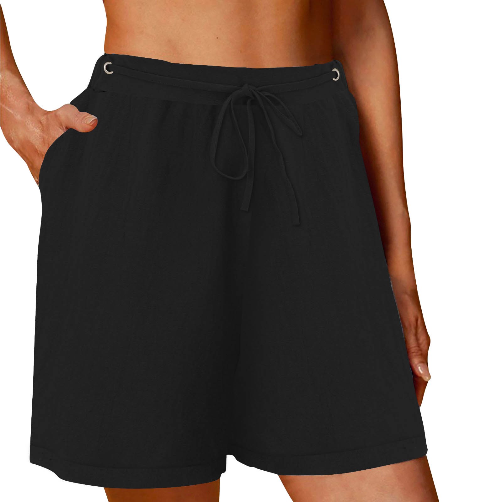 Comfortable high waisted shorts cheap