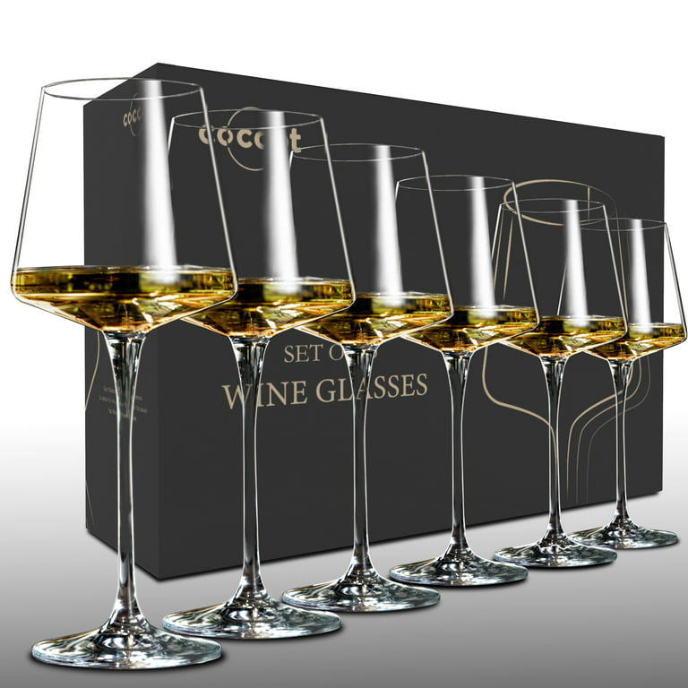 AILTEC Wine Glasses ,Crystal Red Wine Glass Set,Long Stem Wine