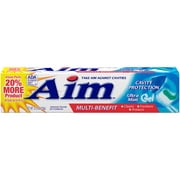 AIM Cavity Protection Toothpaste, Ultra Mint Gel, 5.5 oz
