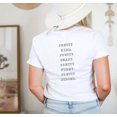 thumbnail image 1 of AIM TO BE PRETTY Front and Back Graphic Plus Short sleeve T-Shirt, 1 of 10