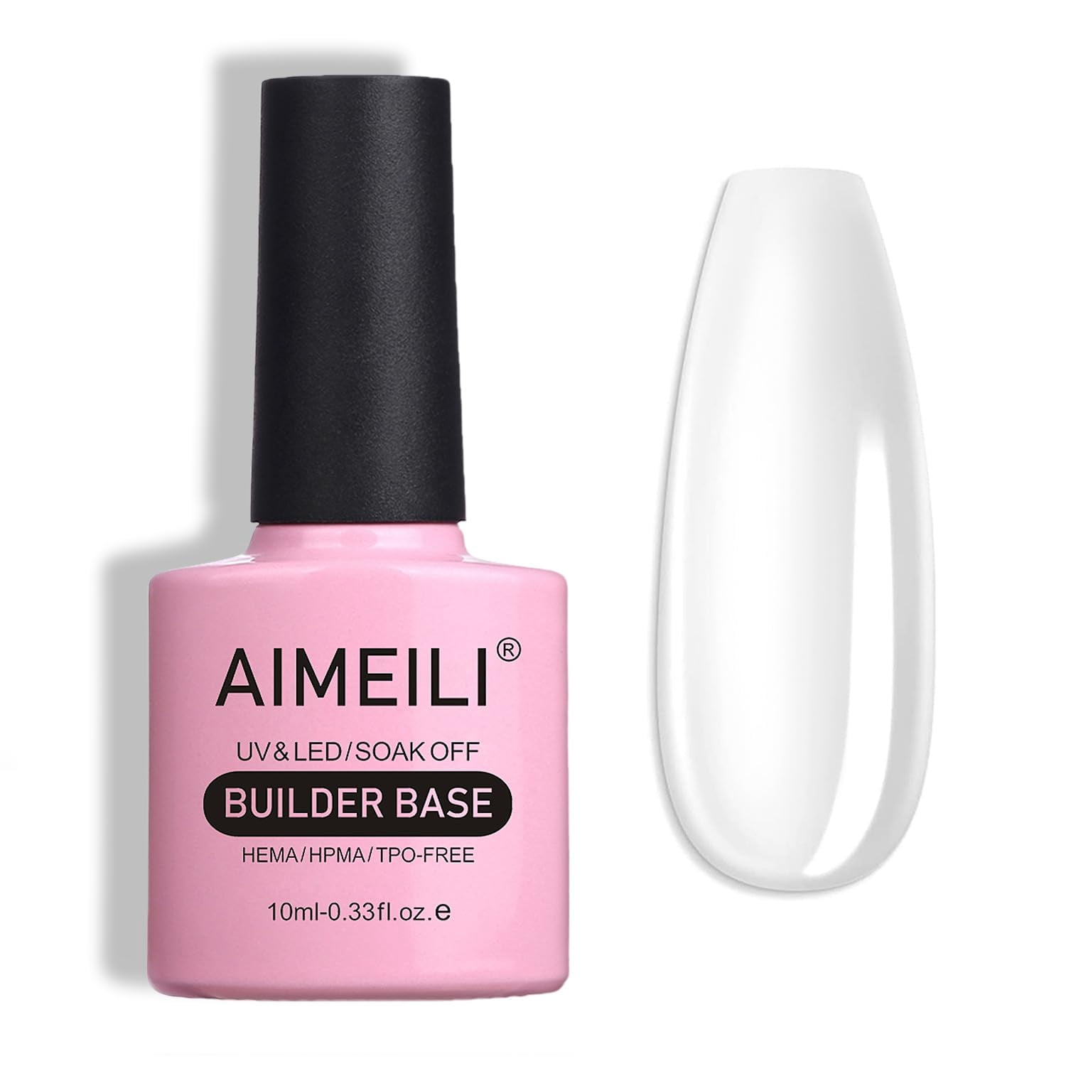 Nail Buildimg AIMEILI Clear Building Nail AIF9 Gel Hema Free Builder Base for Nail ...