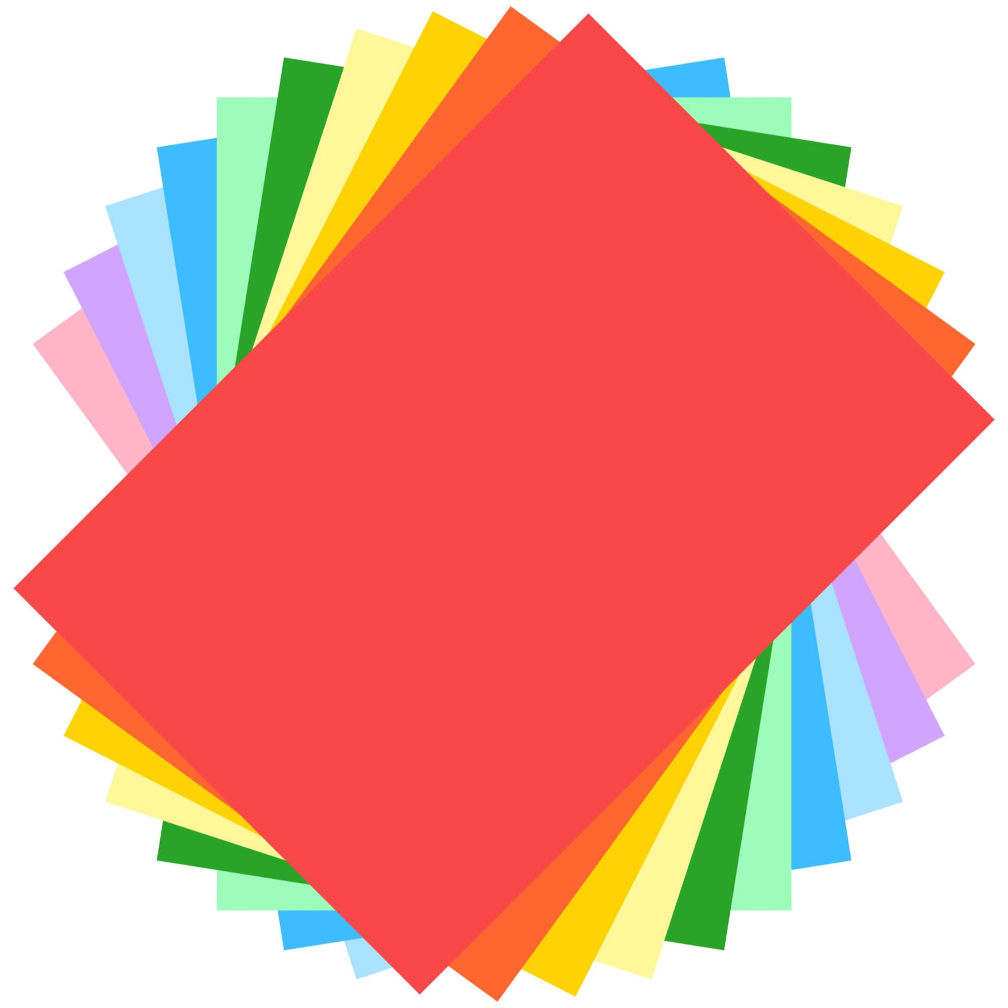 AIMI Assorted Colors Bulk for Kids School Supplies A4 Copy Paper