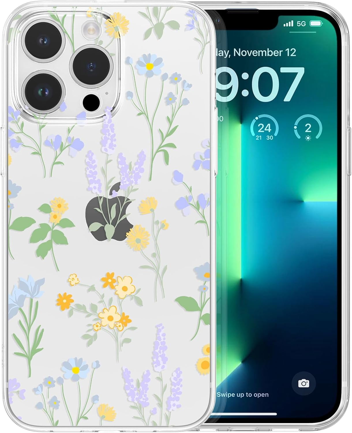 For IPhone 11 Case, [Wavy Curly Edge Comfort Grip] [3 In 1 With Beaded - View #3