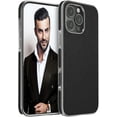 AIMIMIFor Iphone 16 Pro Max Leather Case, Slim Vegan Pu Business Elegant Style Soft NonSlip