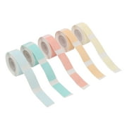 AIMO 5pcs Thermal Label Paper Roll for Q30 Label Maker Thermal Printer Continuous Adhesive Waterproof Tear Resistant Oil-Proof Barcode Price Name Blank 14mm*30mm 160pcsroll