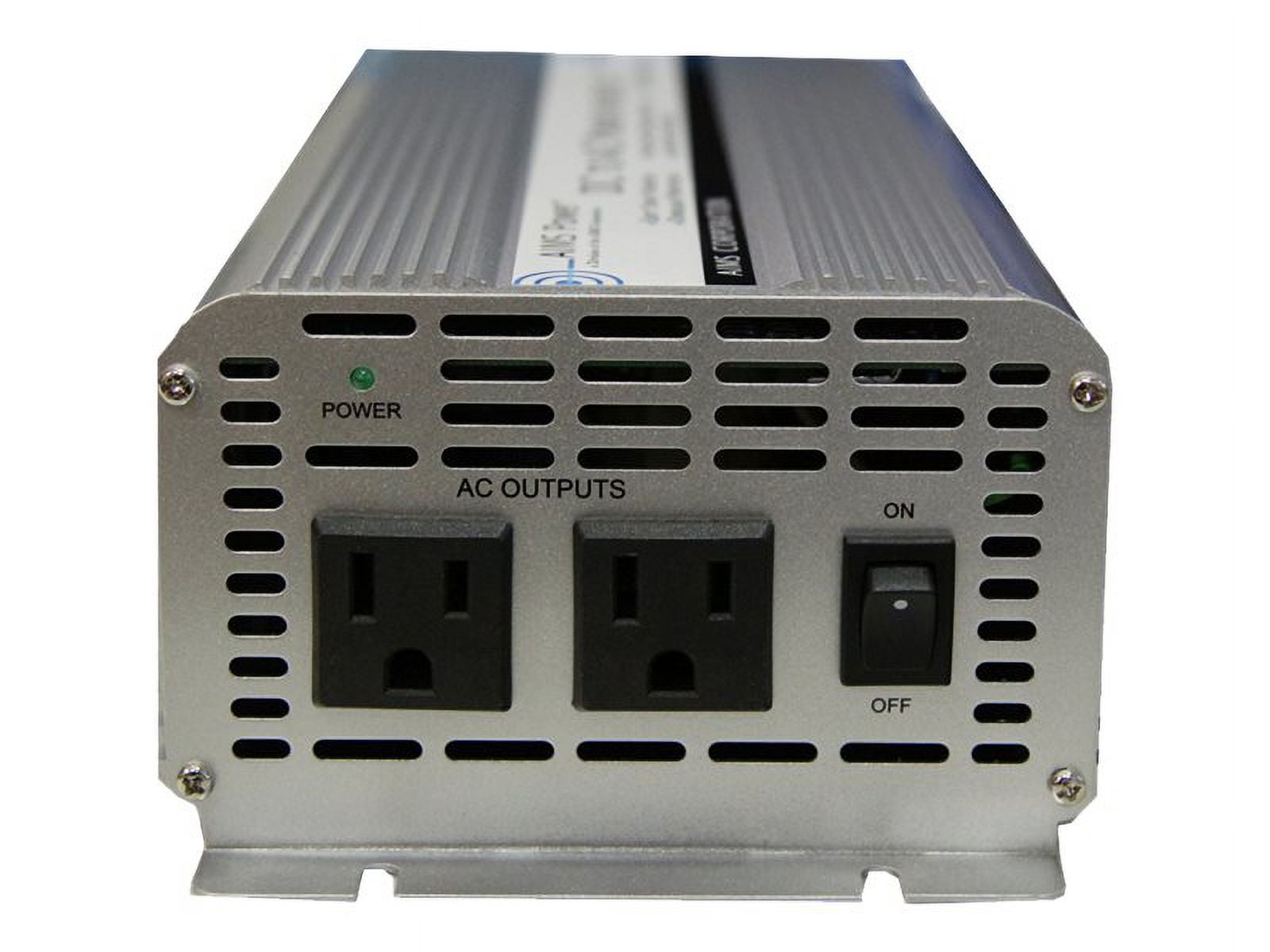 AIMS POWER PWRB1000 1000 WATT POWER INVERTER 12VDC TO 120VAC NO FRILLS