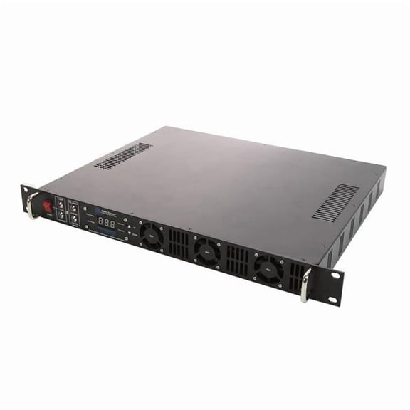 AIMS Power 1000W Pure Sine Rack Mount Power Inverter 24VDC to 120VAC with Transfer Switch FCC Class B for Essential Equipment