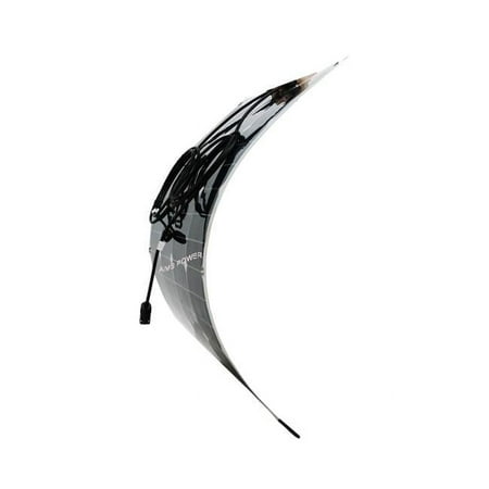 AIMS PV60SLIM 60W Flexible Bendable Slim Solar Panel, Monocrystalline
